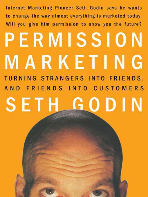 Cover image for Permission Marketing